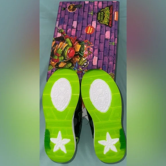 Toddler Teenage Mutant Ninja Turtles Sneakers Size: 1 - Picture 11 of 12